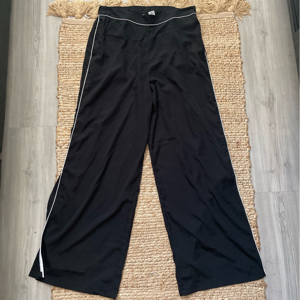 Jason Wu Black Wide-Leg Pants